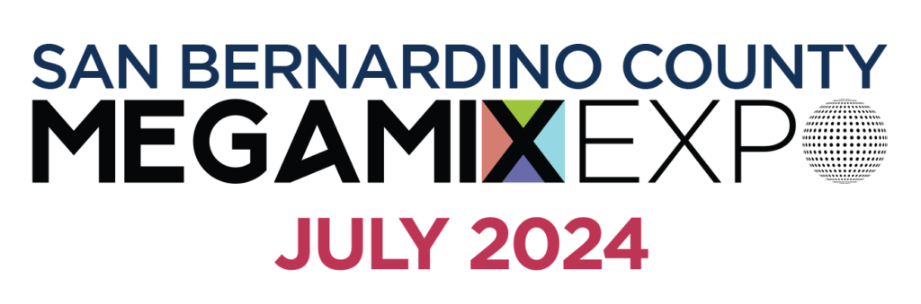San Bernardino County MegaMix Expo Logo