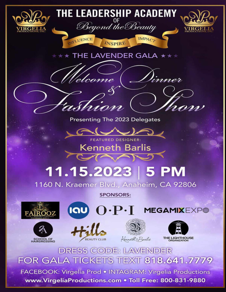 Dinner and Fashion Show Flyer