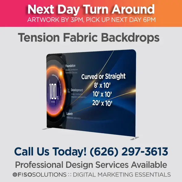 ofiso solution tension fabric backdrop
