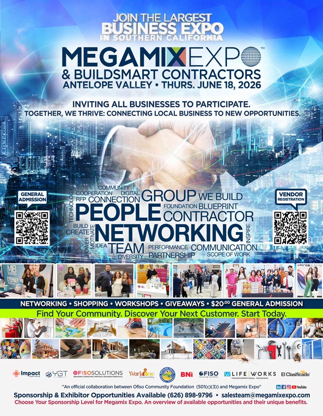antelope valley megamix expo flyer